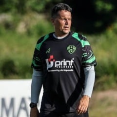 O técnico Claudinei Oliveira ainda está invicto e com 100% de aproveitamento no comando do Paysandu - Foto: Jorge Luis Totti/PSC