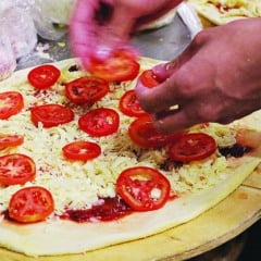 DIA DA PIZZA. Foto: Mauro Ângelo/ Diário do Pará.