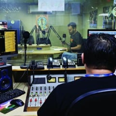 Rádio Clube FM completa 97 anos de fundação hoje (22). Vamos registrar o café comemorativo pela data. Foto: Irene Almeida/Diário do Pará