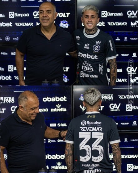 O tabu da camisa 33 do Remo tem novo desafiante: Diego Hernández