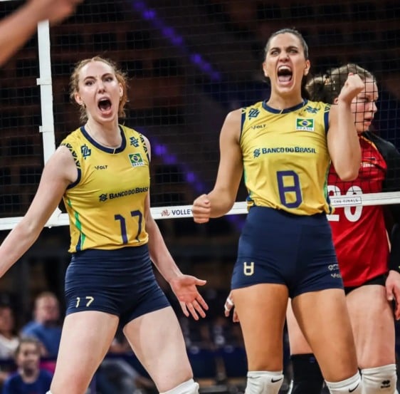 Brasil vence o Japão e vai à final da Liga das Nações de Vôlei