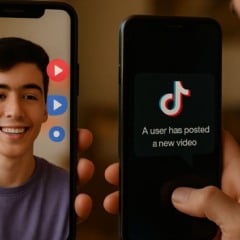 TikTok notifica pais sobre postagens de adolescentes