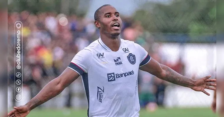 Atacante Adailton do Clube do Remo | Samara Miranda, ascom Remo