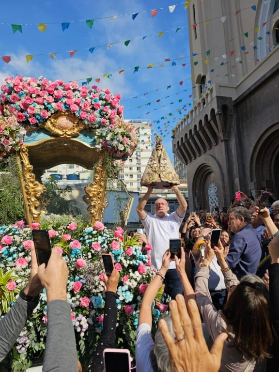 De 3 a 6 de julho, a Arquidiocese do Rio de Janeiro recebe a imagem peregrina de Nossa Senhora de Nazaré, vinda diretamente de Belém do Pará