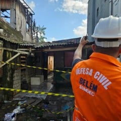 Incêndio no Guamá: Veja como ficaram as casas atingidas e destruídas