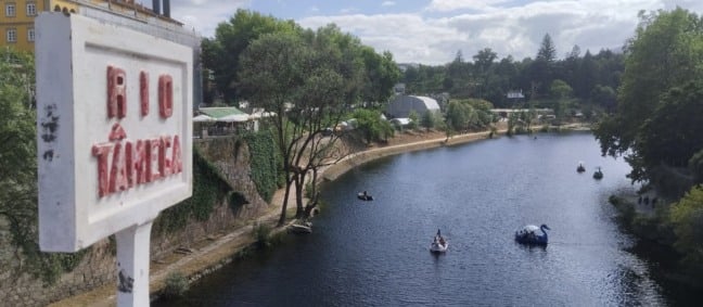 A natureza de um rio incontrolável no norte de Portugal