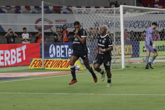 Pedro Rocha marcou o gol da virada azulina. Foto: Mauro Ângelo/Diário do Pará