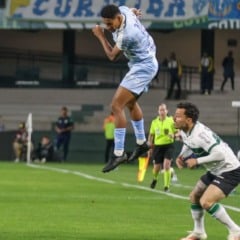 Atacante brilhou na vitória contra o Coxa; Foto: Jorge Luís Totti/Paysandu