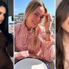 Bruna Biancardi, Carol Dantas e Amanda Kimberlly, as mães dos filhos de Neymar Crédito: Instagram/@brunabiancardi @candantas @akimberllya