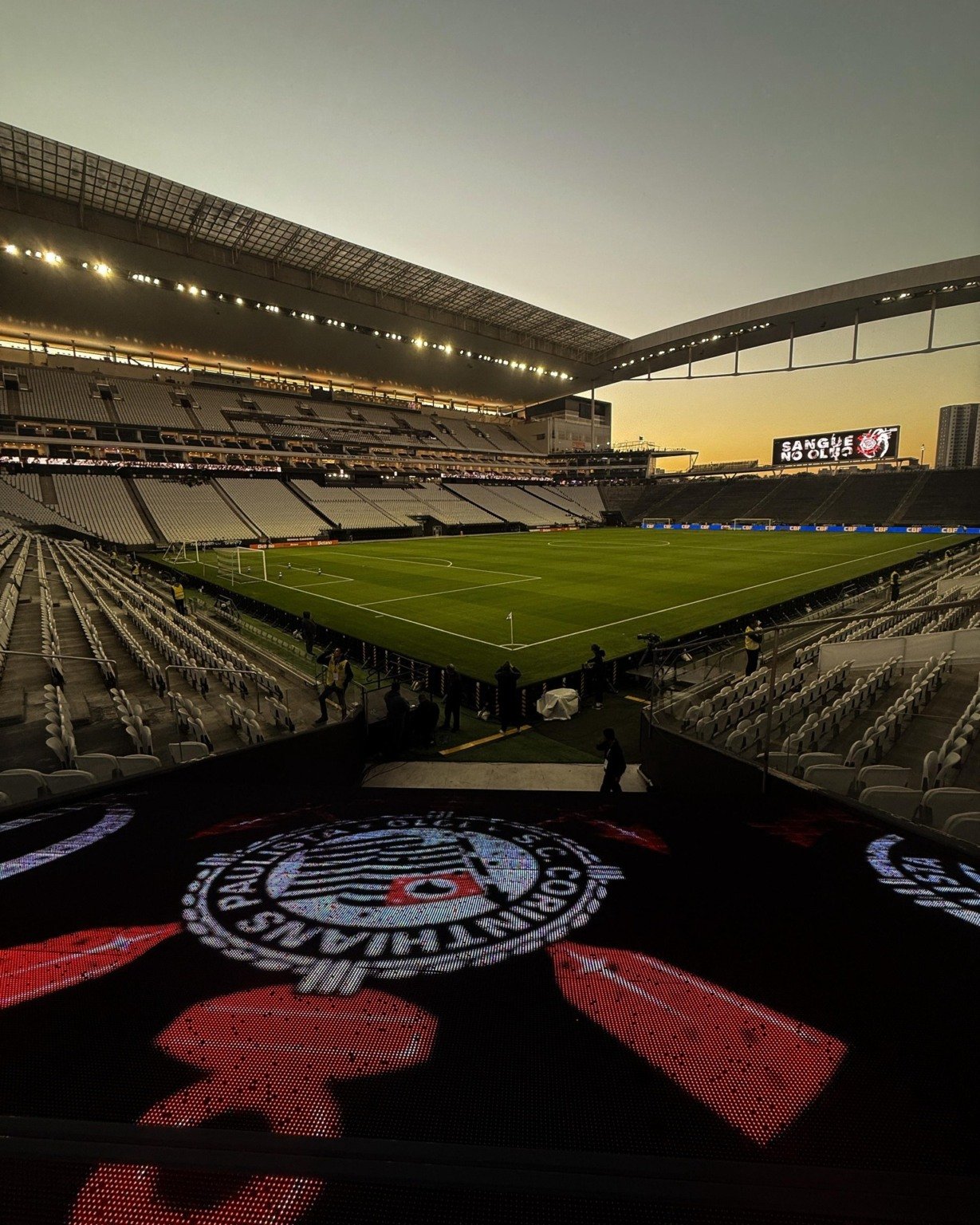Corinthians e Palmeiras entram em campo nesta quarta-feira (30), às 21h30, na Neo Química Arena, em São Paulo (SP)