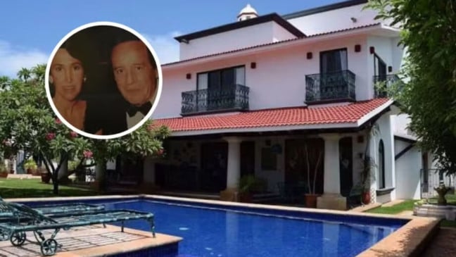A Villa Florinda, localizada em Cancún, México, está à venda há quatro anos. Com mais de 2 mil metros quadrados, a propriedade possui sete quartos