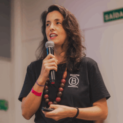 Co-diretora do Sistema B Brasil, Cinthia Gherardi. Foto: Divulgação