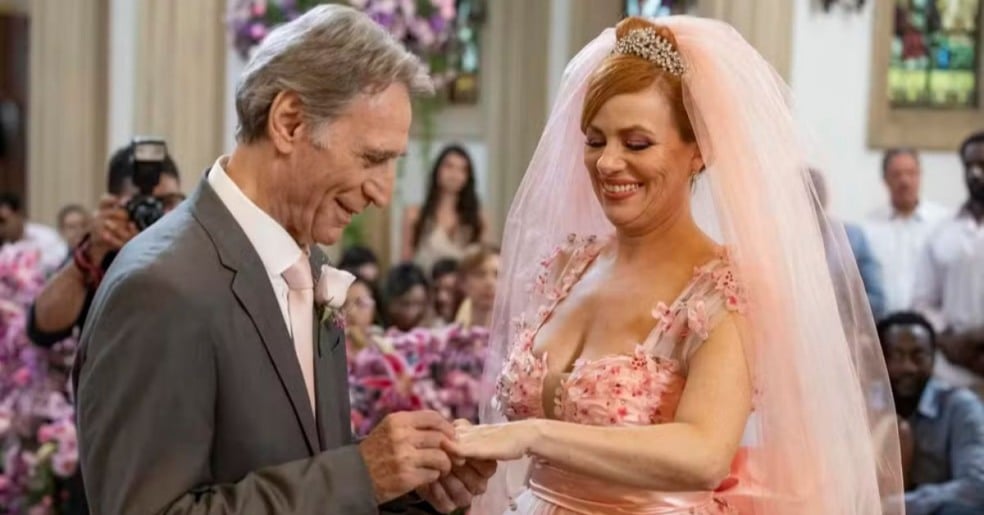 Laudelino e Aldeíde em cena da novela. Foto: Globo/Reprodução