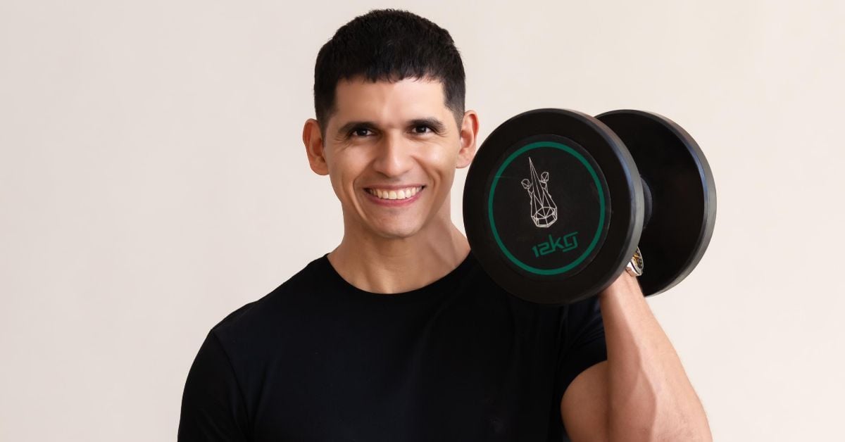 Rômulo Martins, 42, especialista em fisiologia do exercício e personal trainer