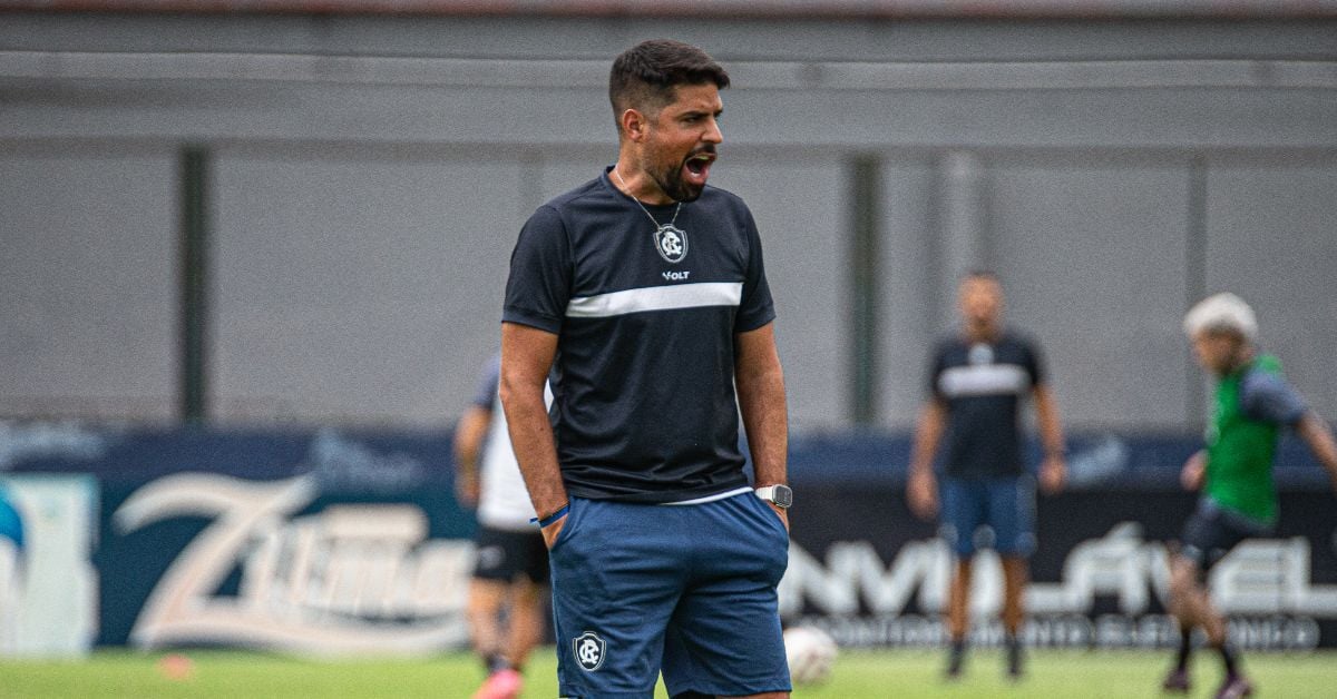António Oliveira chiou bastante pelo calendário apertado e diz que o Remo é prejudicado - Foto: Samara Miranda/Remo
