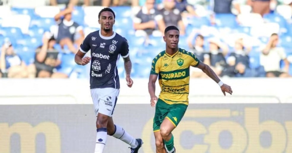 Kayky entrou bem diante do Cuiabá - Foto: Ascom Dourado