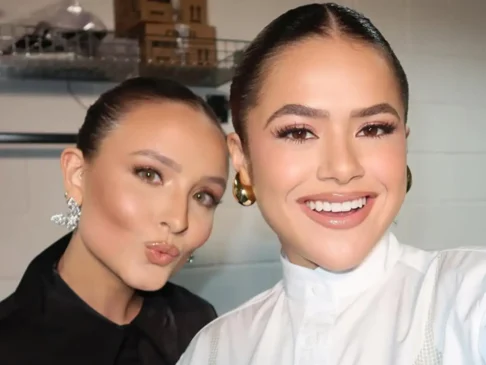 Atrizes não gostaram da brincadeira feita no Fantástico. Foto: Divulgação