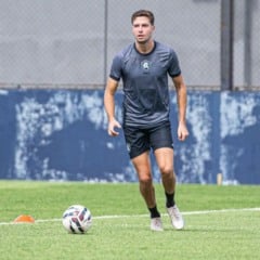 Luan Martins, autor do gol azulino na rodada passada, está suspenso e não joga contra o Novorizontino - Foto: Samara Miranda/Remo