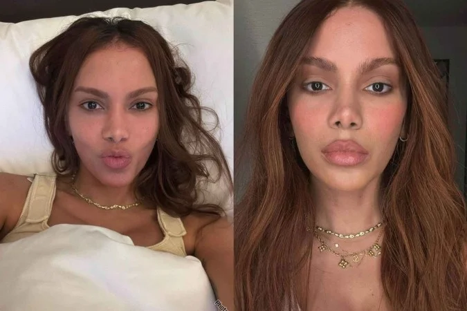 Anitta aproveita repercussão inesperada para falar do que interessa. FOTOS: REPRODUÇÃO/REDES SOCIAIS