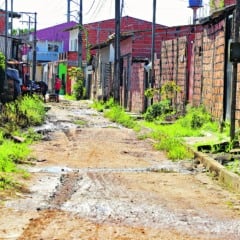 Quem mora no bairro Levilândia viu as obras começarem e serem abandonadas em várias vias pela Prefeitura, e o resultado é mato alto, buracos, insegurança e perda do direito de ir e vir