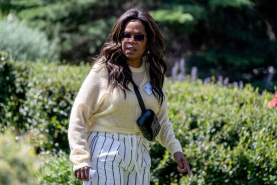 A apresentadora Oprah Winfrey — Foto: Bloomberg

