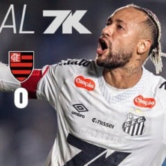 Neymar fez o gol da vitória - Foto: Santos / X
