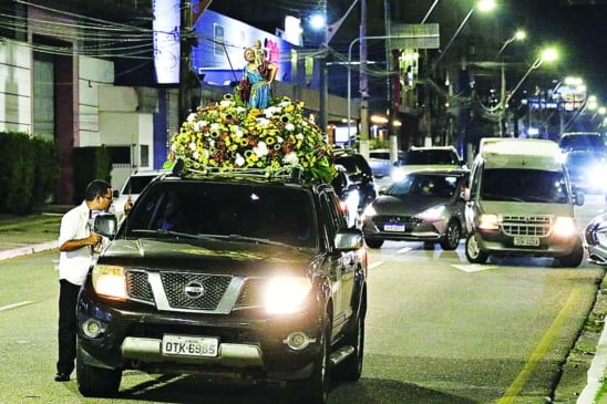 A carreata tradicional ocorrerá nesta quinta-feira (24) com saída do Santuário de Fátima