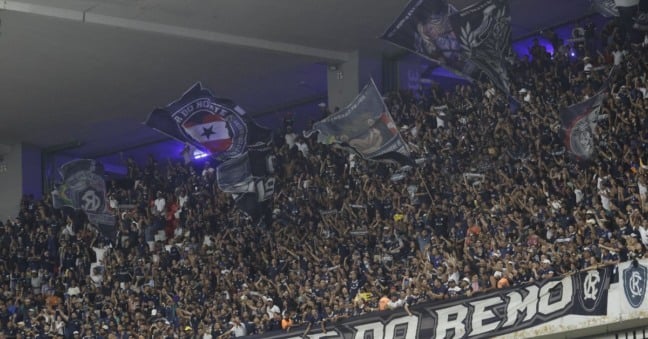 Torcida azulina deve lotar o Mangueirão contra o Botafogo-SP - Foto: Mauro Ângelo/Diário do Pará