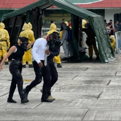 Belém recebeu uma simulação de emergência química que movimentou mais de 100 profissionais das Forças Armadas e de órgãos de saúde durante a semana.
