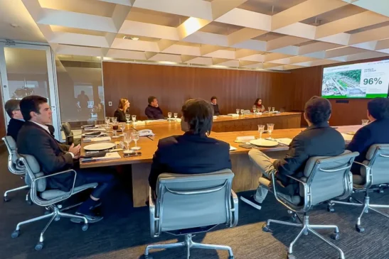 O governador do Pará, Helder Barbalho, participou nesta quinta-feira (14), em São Paulo (SP), da Reunião Estratégica de Líderes da Governança, promovida pela Comunitas