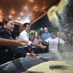 Governador e vice participaram da programação da AGROPEC 2025, que deve movimentar R$ 800 milhões em negócios e atrair mais de 200 mil pessoas

