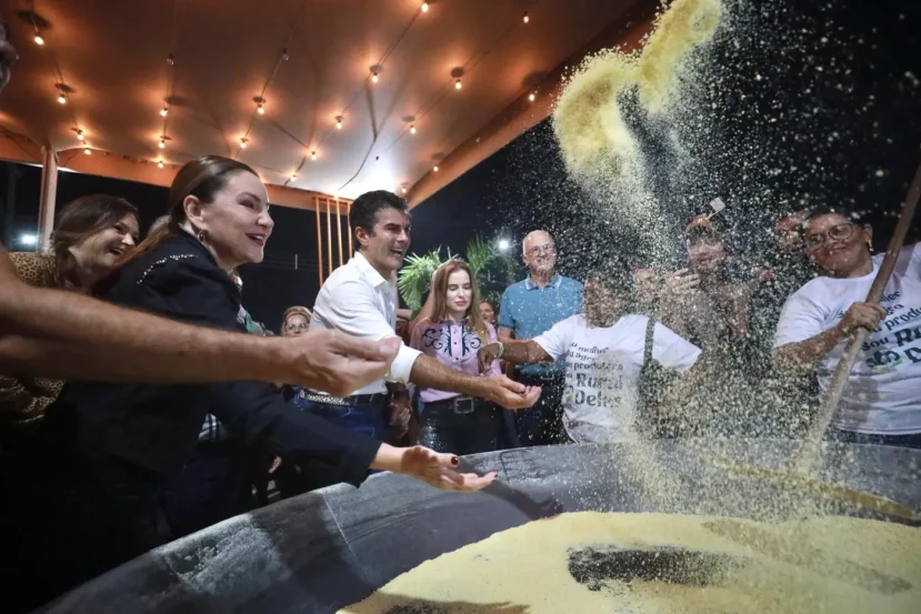 Governador e vice participaram da programação da AGROPEC 2025, que deve movimentar R$ 800 milhões em negócios e atrair mais de 200 mil pessoas

