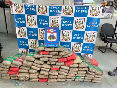 Polícia Militar intercepta carregamento de drogas na Transamazônica