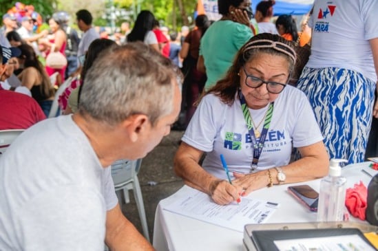 Ação vai garantir acesso direto a serviços essenciais de documentação civil, orientação jurídica e empregabilidade. Foto: Agência Belém