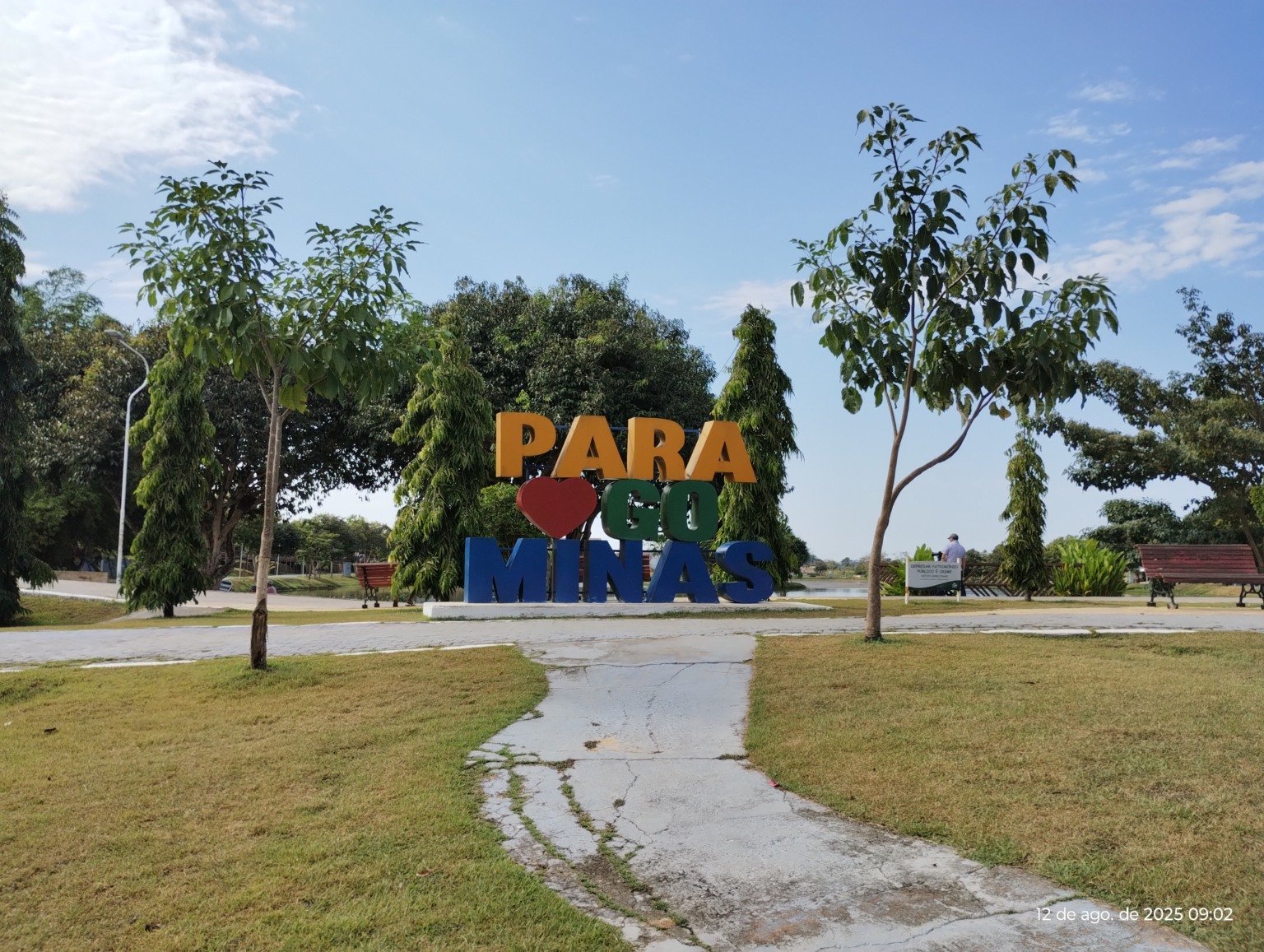 Letreiro da cidade