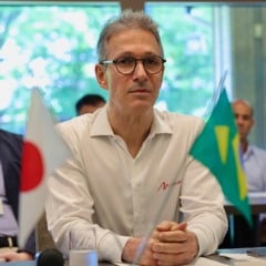 O governador de Minas Gerais, Romeu Zema (Novo), lançou sua pré-candidatura à Presidência da República na tarde deste sábado (16), em São Paulo