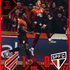 O Athletico-PR eliminou o São Paulo nos pênaltis e está nas quartas de final da Copa do Brasil.