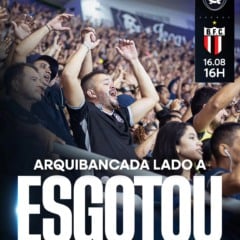 A torcida azulina está fazendo bonito mais uma vez.