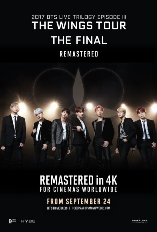BTS leva shows icônicos aos cinemas em evento global com filmes remasterizados