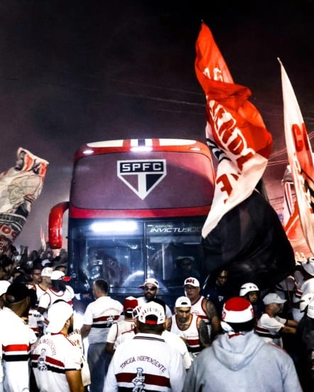 O São Paulo está nas quartas da Libertadores. Foto: Divulgação