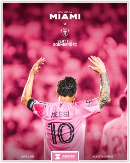 Seattle Sounders e Inter Miami decidem o título da Leagues Cup neste domingo (31), às 21h (horário de Brasília), no estádio Lumen Field, em Seattle (EUA).