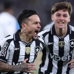 Artur fez o gol do jogo. Foto: Vitor Silva/Botafogo.
