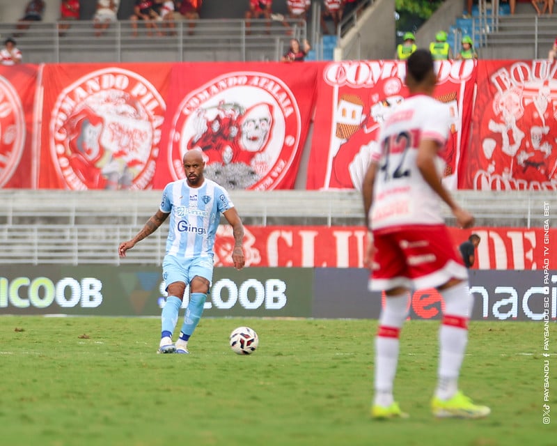 O CRB derrotou o Paysandu por 2 a 0 na tarde deste sábado (30), no Estádio Rei Pelé, em Maceió, em partida válida pela Série B