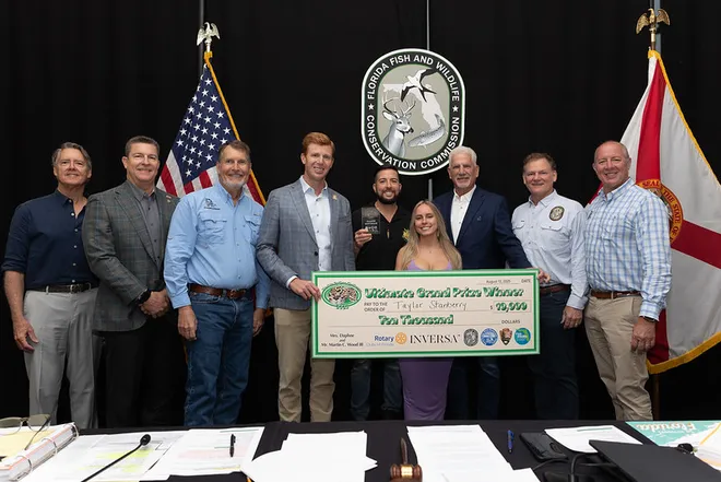 Ela levou o prêmio de US$ 10.000 após remover 60 cobras durante o evento, realizado entre os dias 11 e 20 de julho.