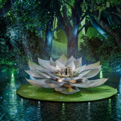 Com 88 toneladas, palco em forma de vitória-régia será cenário de show de Mariah Carey na Amazônia