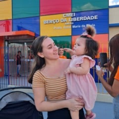 Com a inauguração, Benevides marca um novo patamar na educação infantil do Pará, garantindo vagas para todos e fortalecendo a primeira infância como prioridade do município. Foto: Heloam Sousa
