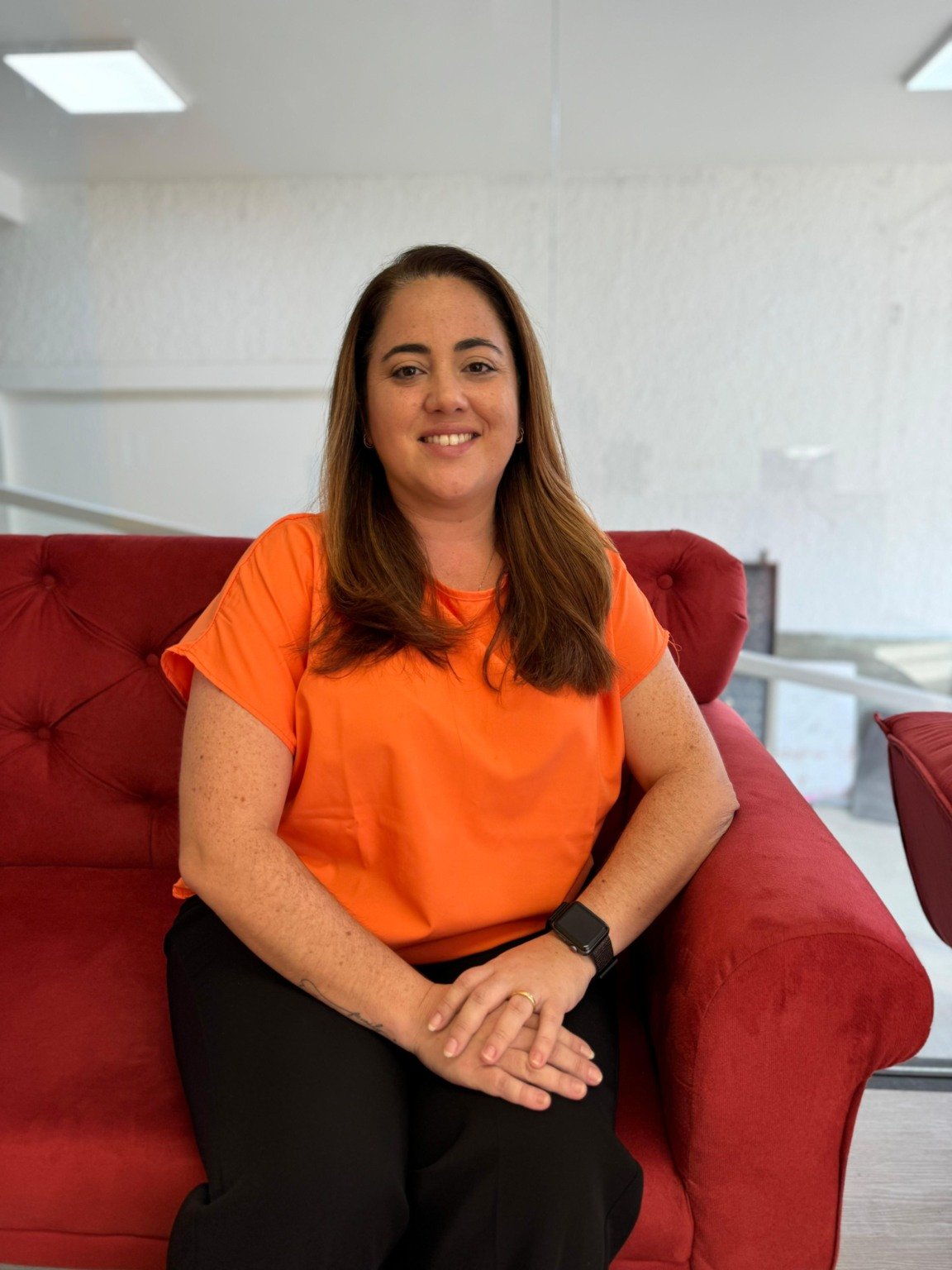 Caroline de Aguiar - diretora da Escola Canadense em Belém 