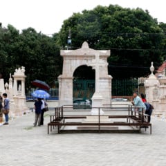 Cemitério Parque Soledade vem passando por um processo de restauro desde 2021
FOTO: Alberto Bitar