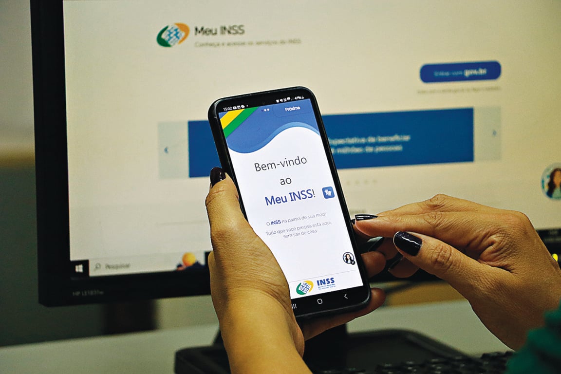 Meu INSS foi criado para facilitar o acesso aos serviços
FOTO: WAGNER ALMEIDA