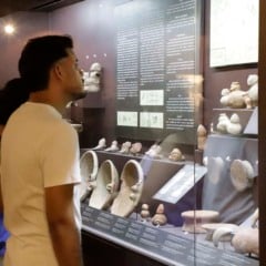 Belém,Pará, Brasil, Caderno cidade-  Visitaçãoes nos museus da cidade.
 
Foto celso Rodrigues/ Diário do Pará.